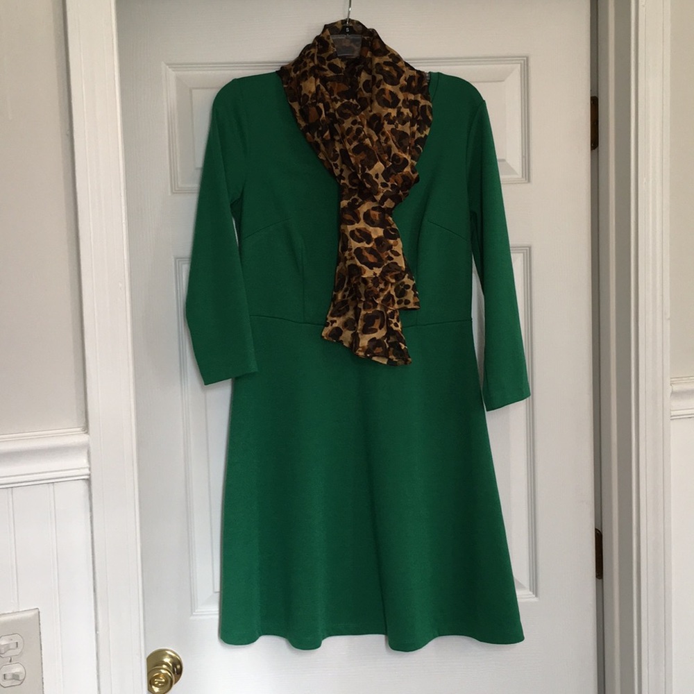 Merona Emerald Green A-Line Dress